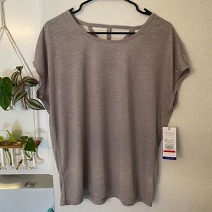 Gaiam open back Yoga top